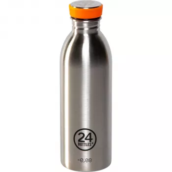 24Bottles Urban Bottle Brushed Steel 500 ml – nerūdijančio plieno butelis