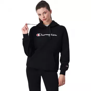 Champion Legacy moteriškas gobtuvu megztinis juodas 117529 KK001 L