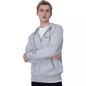 Vyrų Champion Full Zip gobtuvas pilkas melange 220260 EM021 M