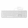 Satechi Slim LX3 laidinė apšviesta klaviatūra su skaičių bloku, USB-C/USB-A, Mac/Windows režimo perjungimas, sidabrinė