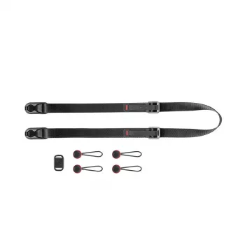 Peak Design L-BL-3 fotoaparato dirželis su Anchor Link sistema, juodas