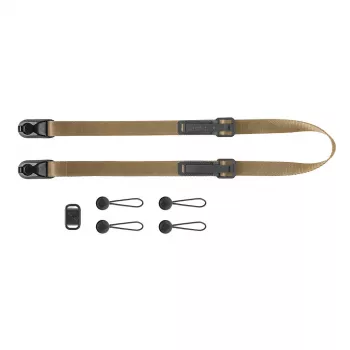 Peak Design L-CY-3 kojotų spalvos fotoaparato dirželis su Anchor Link sistema