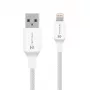 Tactical Stitch Thread USB-A į Lightning kabelis, 1 m, baltas