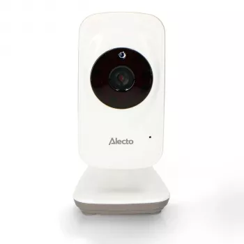 Alecto DVM71CAM papildoma kamera DVM71 kūdikio monitoriui - 2,4 GHz FHSS, naktinis matymas, dvipusis ryšys, temperatūros jutiklis, balta