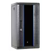 DSIT DS10-3312 12U 10 colių sieninis serverių kabinetas su stiklo durimis, 312x310x618 mm, juodos spalvos