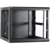 DSIT DS6609 9U sieninis serverio spintelis su stiklo durimis, 600x600x501 mm, juodas