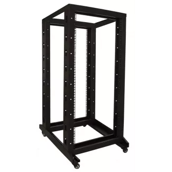 DSIT 27U 19 inch laisvai pastatoma serverių spinta su ratukais, 600x800x1400 mm, neišardyta, juoda (DS-RR6827)