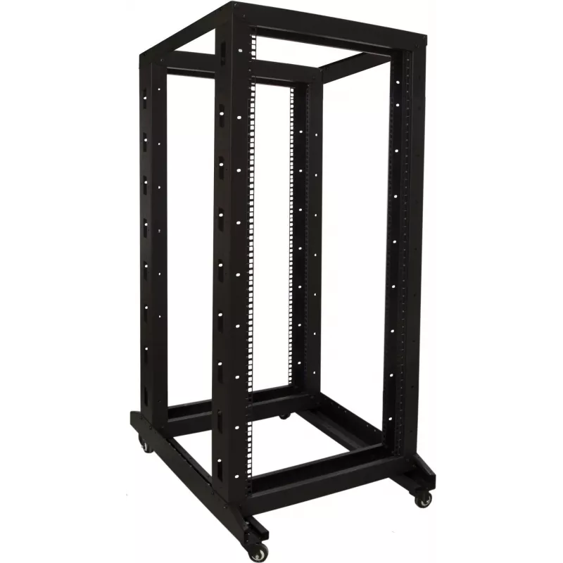 DSIT 27U 19 inch laisvai pastatoma serverių spinta su ratukais, 600x800x1400 mm, neišardyta, juoda (DS-RR6827)