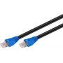 DSIT DANICOM CAT6 lauko UTP kabelis – 60 m, juodas, 100% varis, UV atsparus, 10GbE