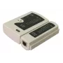 DSIT tinklo kabelių testeris RJ11 RJ12 RJ45 ISDN Cat5 Cat5e Cat6 Cat6a UTP STP su LED indikacija