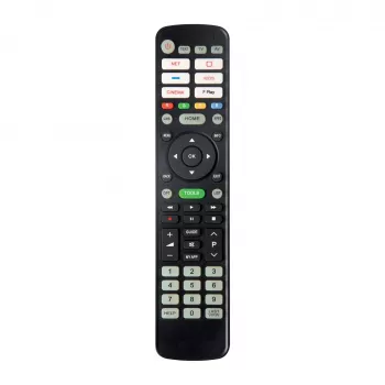 Vivanco VVREMOTEPANA universalus nuotolinio valdymo pultas Panasonic televizoriams – iš anksto užprogramuotas, IR, juodos spalvos