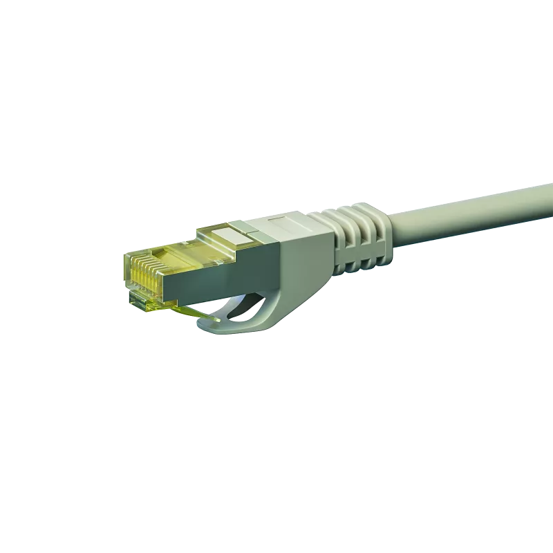 DSIT Cat.7 S/FTP PiMF RJ45 tinklo laidas, 3 m, pilkas