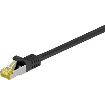 DSIT Cat.7 S/FTP PiMF RJ45 tinklo laidas, 3m, juodas