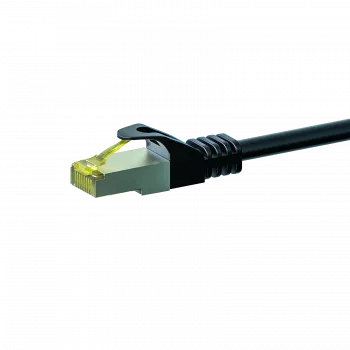 DSIT Cat.7 S/FTP PiMF RJ45 tinklo laidas, 3m, juodas