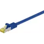 DSIT Cat.7 S/FTP PiMF tinklo laidų sujungimo kabelis, RJ45, 10 m, mėlynas