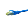 DSIT Cat.7 S/FTP PiMF tinklo laidų sujungimo kabelis, RJ45, 10 m, mėlynas