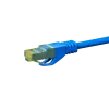 DSIT Cat.7 S/FTP PiMF tinklo laidų sujungimo kabelis, RJ45, 10 m, mėlynas