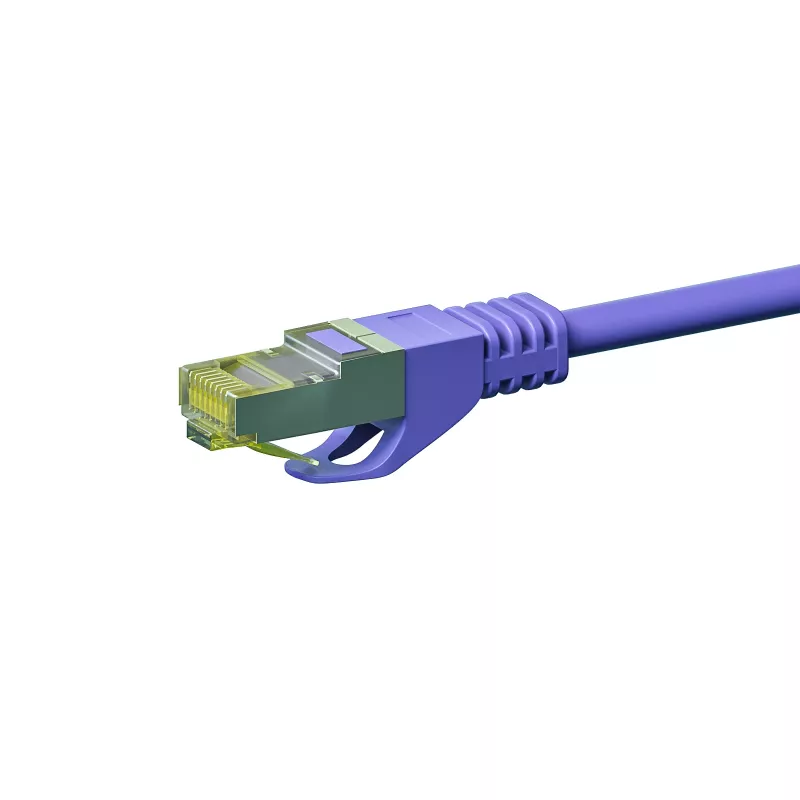 DSIT DC-78-150 Cat.7 S/FTP PiMF RJ45 tinklo kabelis, violetinis, 15m