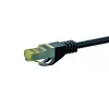 DSIT Cat.7 S/FTP (PiMF) RJ45 tinklo kabelis, 50 m, juodas