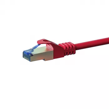 DSIT CAT 6a S/FTP LSOH tinklo jungiamasis laidas, 0,25 m, raudonas