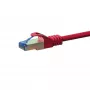 DSIT CAT 6a S/FTP LSOH tinklo jungiamasis laidas, 0,25 m, raudonas