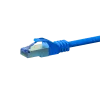 DSIT CAT 6a S/FTP LSOH tinklo jungiamasis laidas, 0,25 m, mėlynas