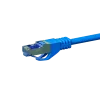 DSIT CAT 6a S/FTP LSOH tinklo jungiamasis laidas, 0,25 m, mėlynas