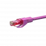 DSIT CAT6 tinklo laidas, U/UTP, 1,50 m, rožinis, 100% varis (DC-69-015)