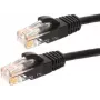DSIT CAT6 tinklo kabelis U/UTP 15 m juodas 100% varis (DC-60-150)