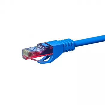 DSIT CAT6 U/UTP tinklo instaliacinis kabelis, 50m, mėlynas, 100% varis, vientisas, 23 AWG, 250MHz, Eca