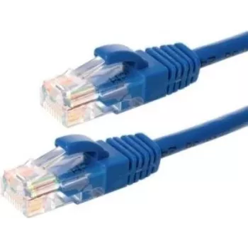 DSIT CAT5e tinklo laidas U/UTP 0,25 m mėlynas, 100% varis