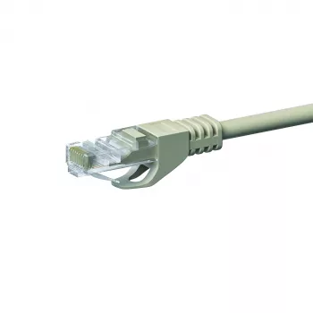 DSIT CAT 5e U/UTP tinklo laidas, 1 m, pilkas, CCA (DC-C51-010)
