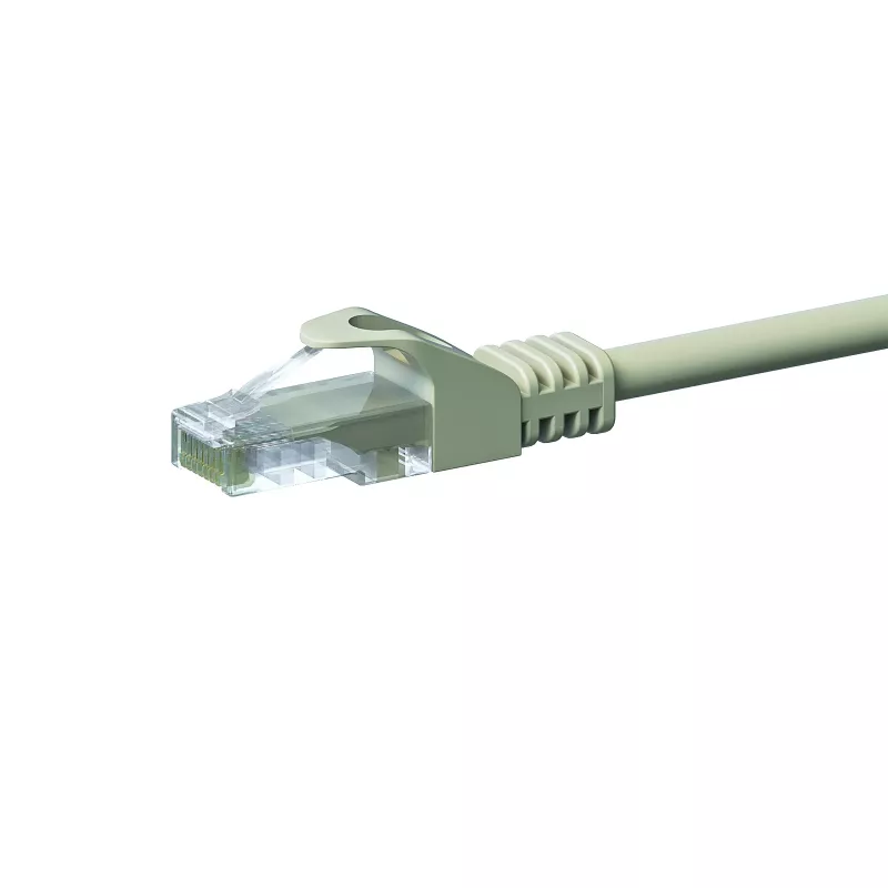 DSIT CAT 5e U/UTP tinklo jungiamasis laidas 10 m pilkas CCA (DC-C51-100)