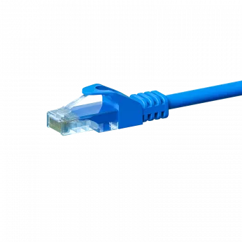 DSIT CAT 5e U/UTP tinklo jungiamasis laidas, 15 m, mėlynas, CCA, RJ45, 1 Gbps