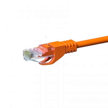 DSIT CAT 5e U/UTP tinklo kabelis 20 m oranžinis CCA (DC-C56-200)