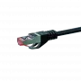 DSIT CAT 6 tinklo kabelis LSOH - S/FTP - 10 metrų - juodas (DC-S60-100)