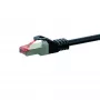 DSIT CAT 6 S/FTP LSOH tinklo jungiamasis laidas, 20 m, juodas