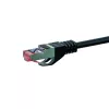 DSIT CAT 6 S/FTP LSOH tinklo jungiamasis laidas, 20 m, juodas