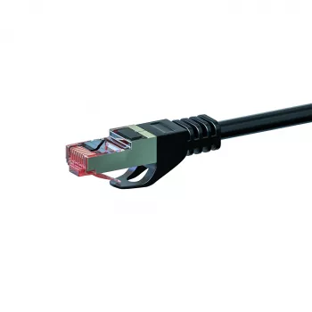 DSIT CAT 6 S/FTP LSOH tinklo jungiamasis laidas, 20 m, juodas