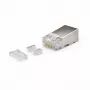 DSIT SFTP RJ45 CAT6a tinklo jungtis lanksčioms vieloms - 10 vnt.