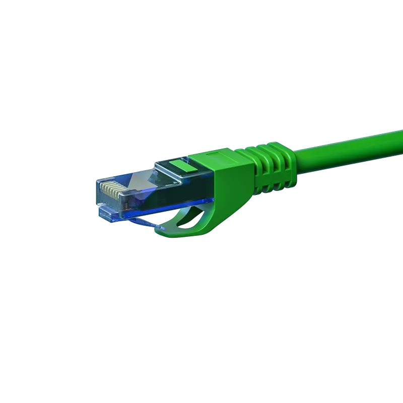 DSIT CAT6a Ethernet Patch Laidas 100% Vario U/UTP 5m Žalias (DC-U6A3-050)