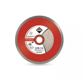 RUBI CPR 125 SUPERPRO deimantinis diskas porcelianiniams keramogranito plyteliams, 125 mm