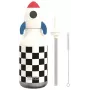 Asobu Bestie Rocket 460 ml vaikiškas termosas iš nerūdijančio plieno su nesandariu snapeliu ir nešimo rankena