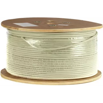 DSIT CAT6A SFTP 500 m Solid Core instaliacinis kabelis - LSZH B2ca - mėlynas