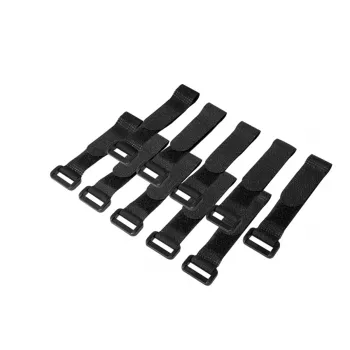 DSIT kabelių raištis 200 x 4,8 mm juodas, 10 vnt. (DS-Cabletie-10)