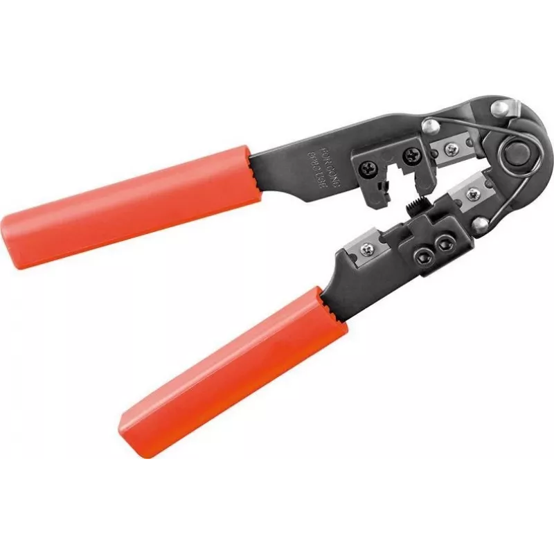DSIT DC-TOOL-RJ45 RJ45 presavimo įrankis su kabelio pjaustytuvu ir vielos nuėmikliu