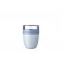 Mepal Lunchpot Ellipse Mini Nordic Blue, 300+120ml
