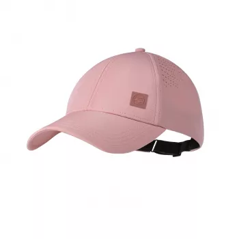 BUFF Summit Cap Solid Powder S/M - bėgimo kepuraitė iš perdirbto poliesterio, UPF 50+