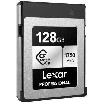 Lexar Professional CFexpress Type B SILVER 128 GB atminties kortelė, 1750 MB/s (LCXEXSL128G-RNENG)