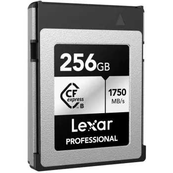 Lexar Professional CFexpress Type B atminties kortelė 256GB, Silver Series (LCXEXSL256G-RNENG)